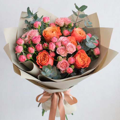 "Шёпот утренней зари". Букет сборный