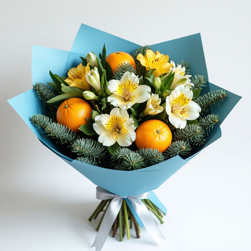 "Аромат нового года". Букет зимний